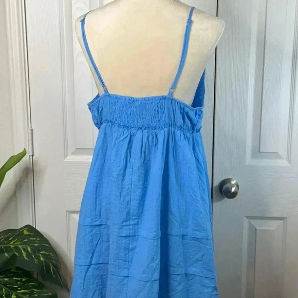 Wild Fable Women's Flip Flop Mini Dress Blue Size XL - Picture 9 of 12